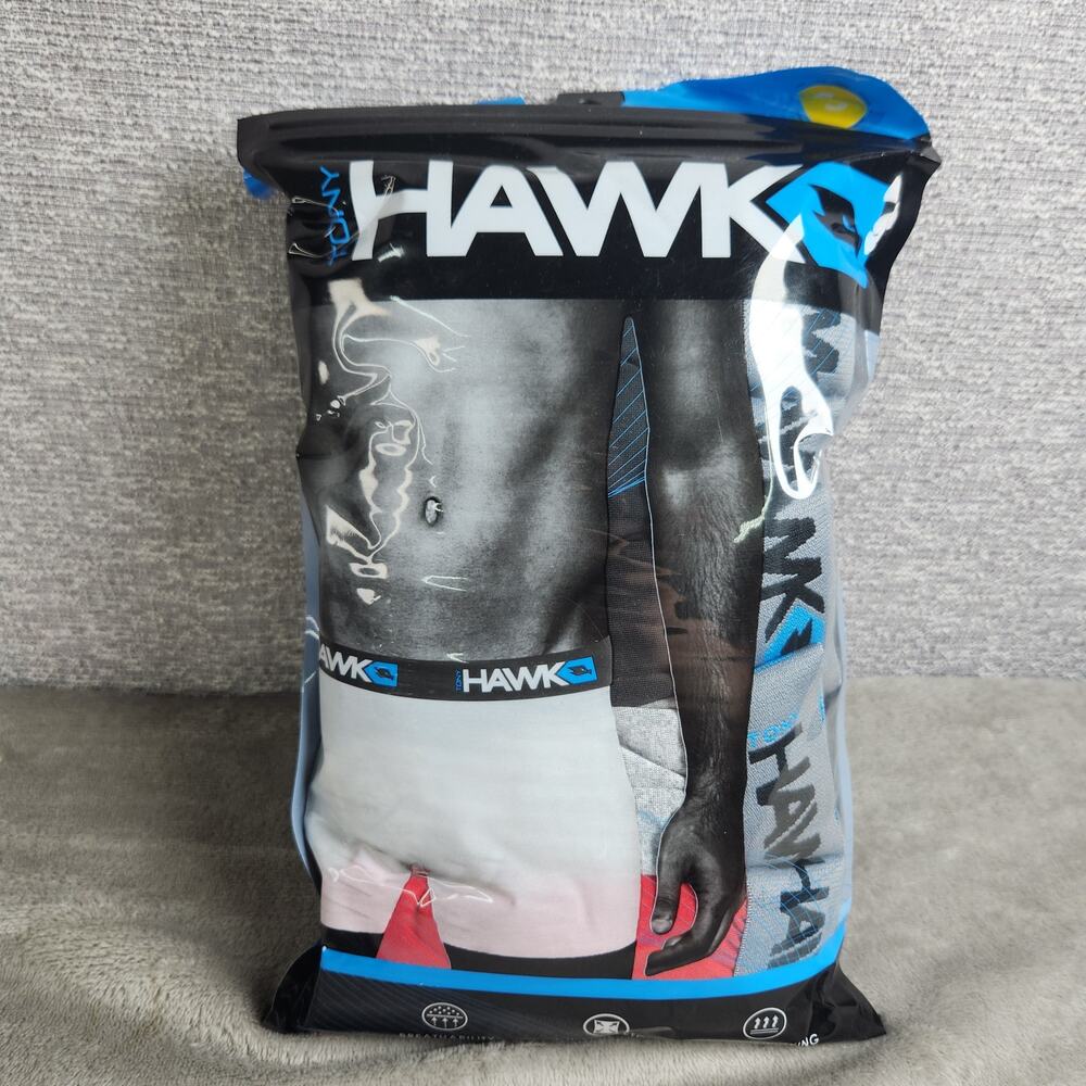 Tony Hawk Mens Performance Boxer Briefs 5 Pack Size Small